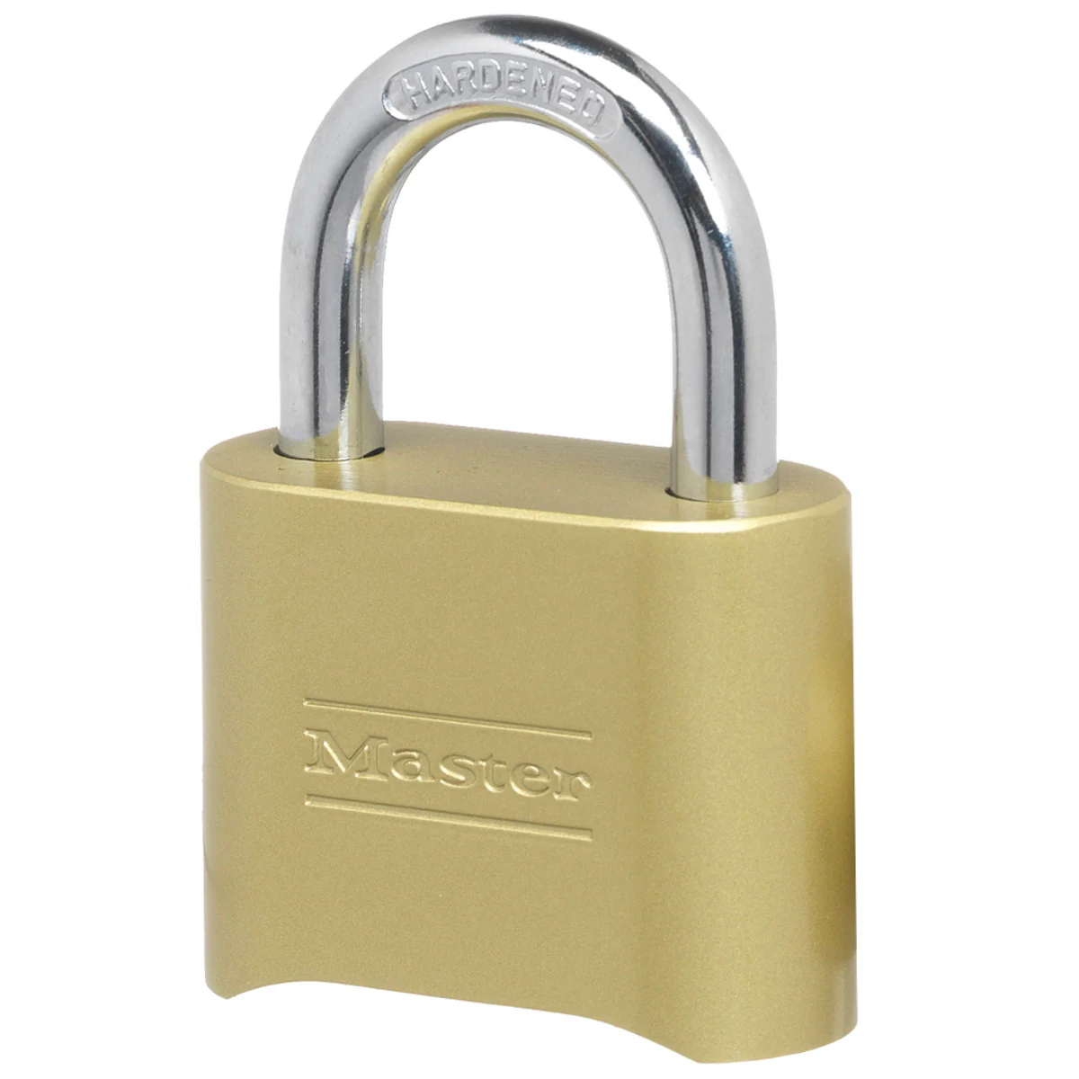 Bronze Solid Body Combination Lock, 2 in Wide - Image 3