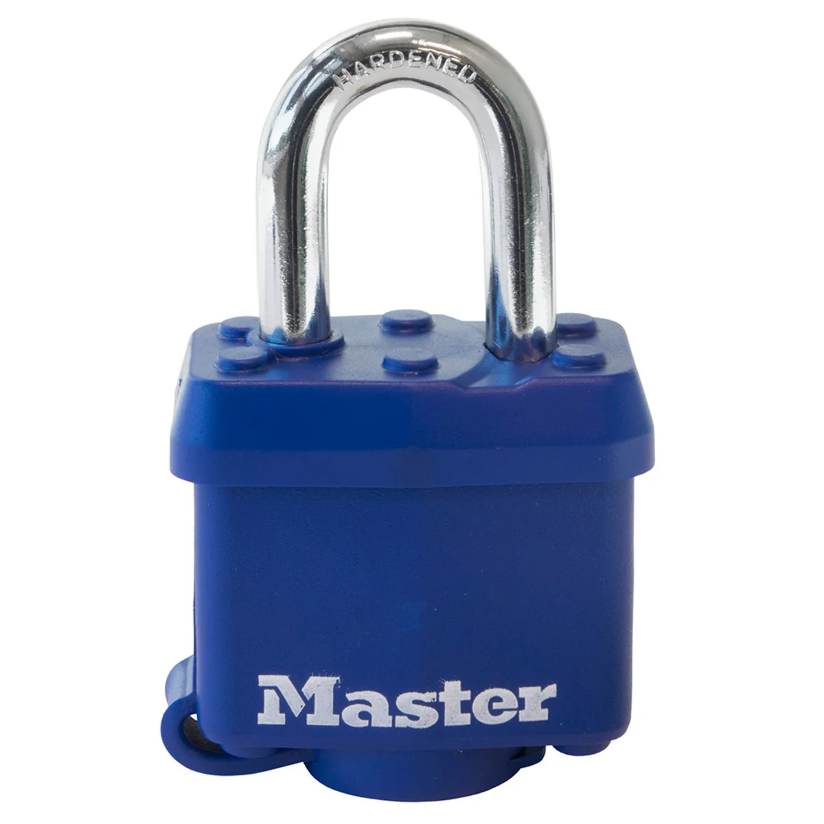 1-9/16in (40mm) Wide Covered Laminated Steel Pin Tumbler Padlock