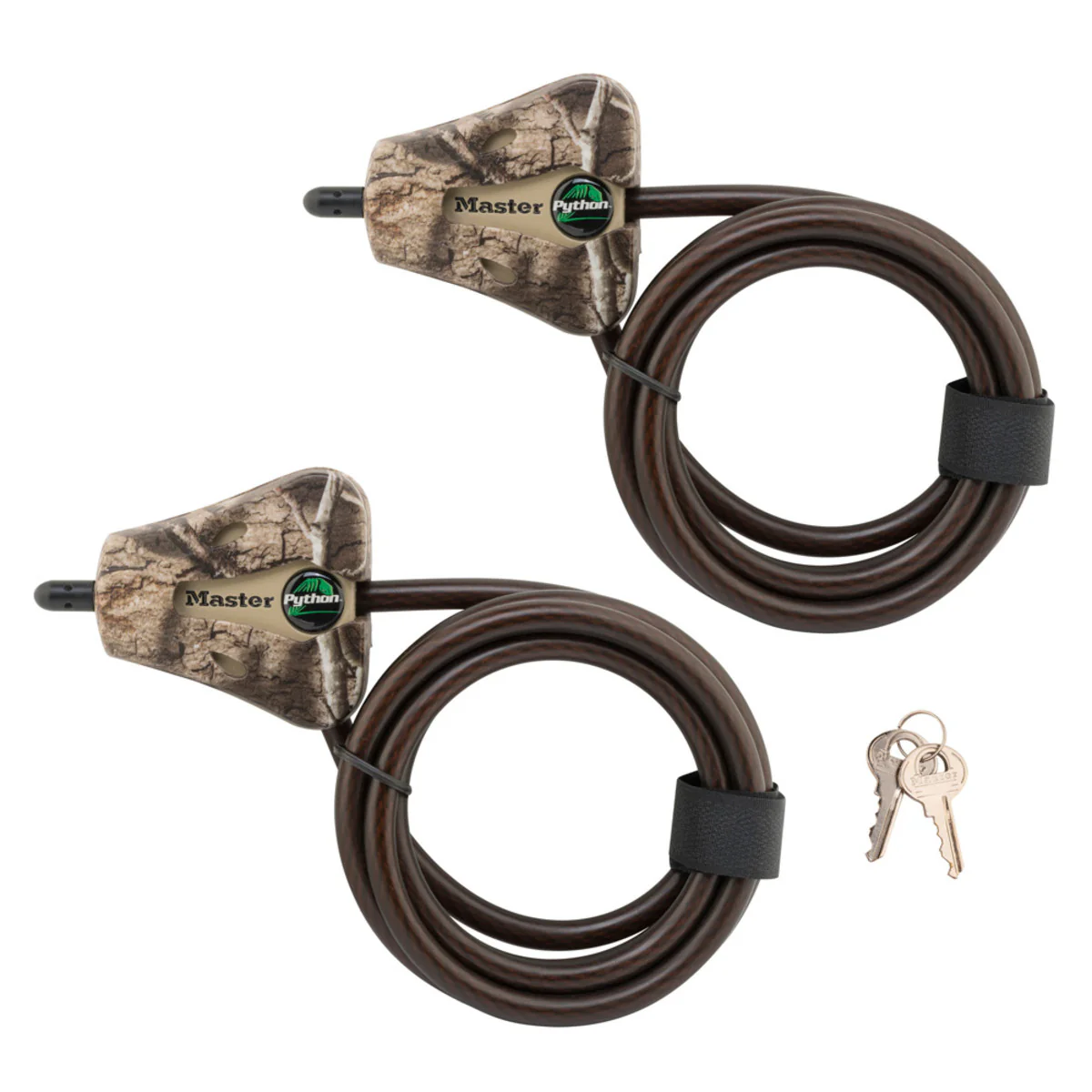Adjustable Cable Lock, Mossy Oak® Blaze Python™ Lock, 6 ft x 5/16 in - 2-Pack - Image 7