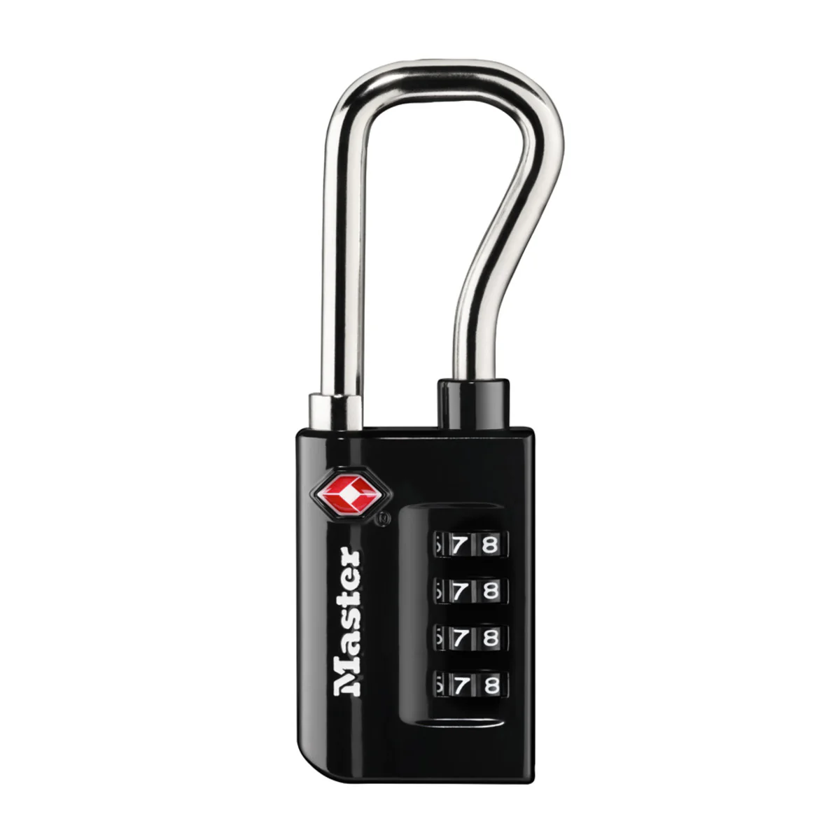 Extended Reach Set Your Own Combination TSA Lock, 1-5/16 in Wide