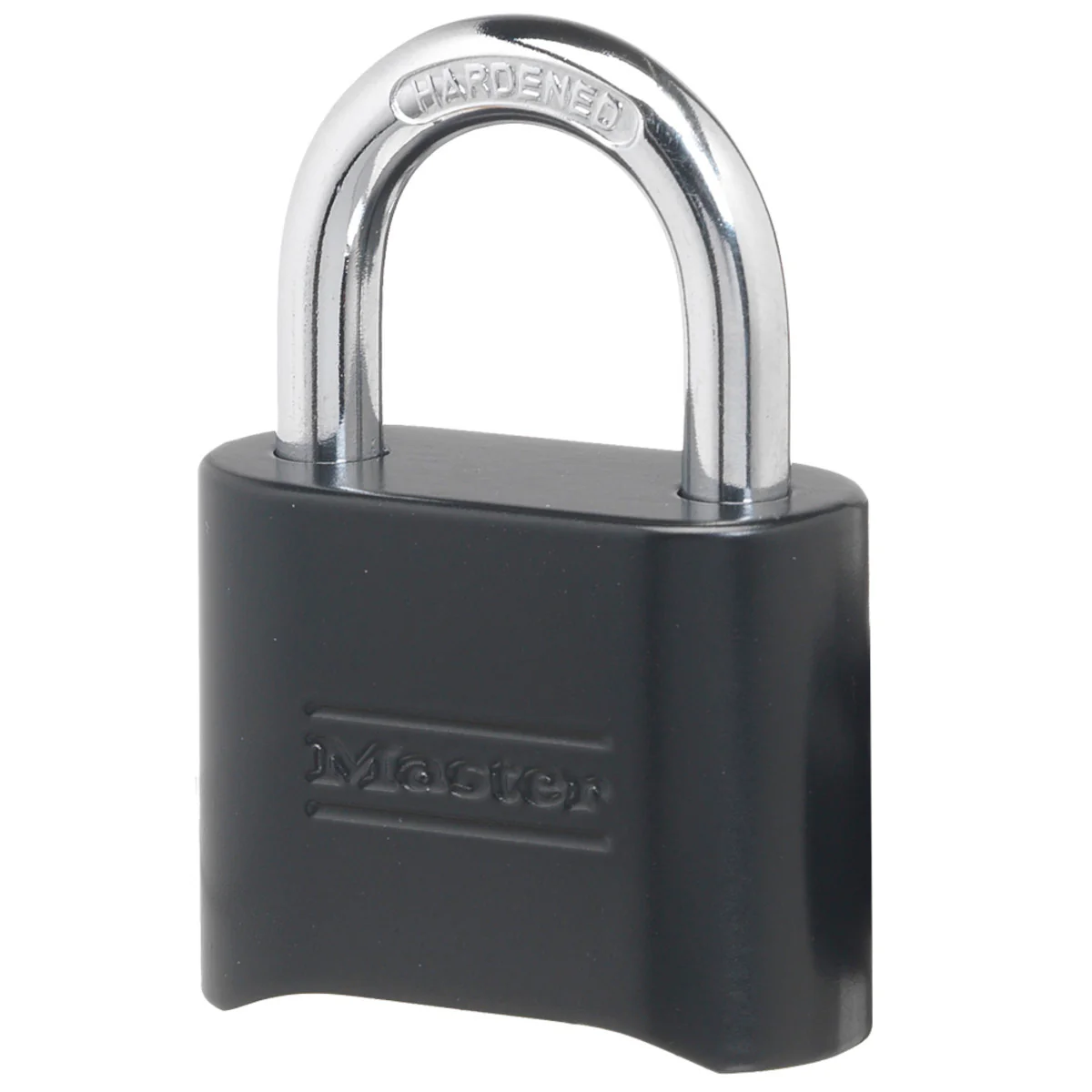 Black Solid Body Set Your Own Combination Lock, 2 in Wide - Image 3